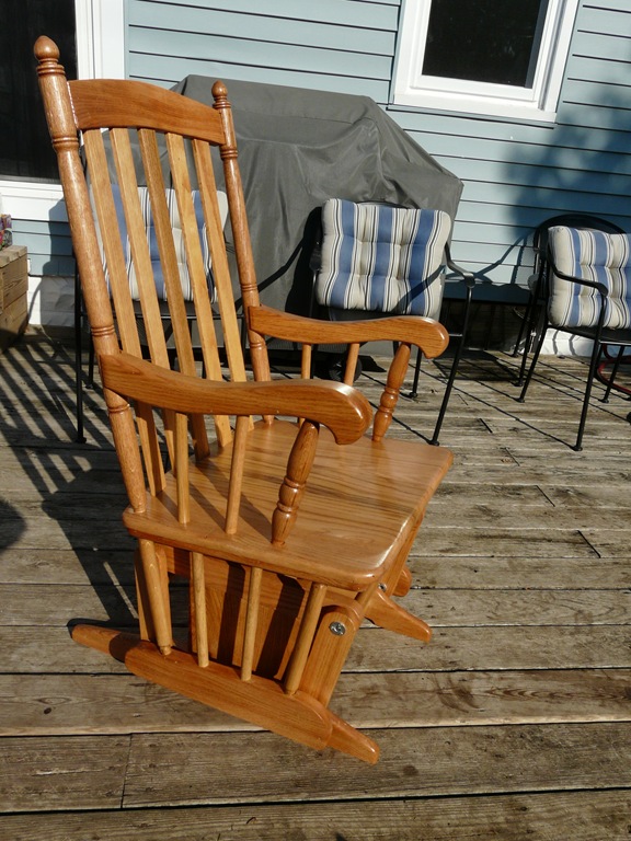 outside rocking chair plans